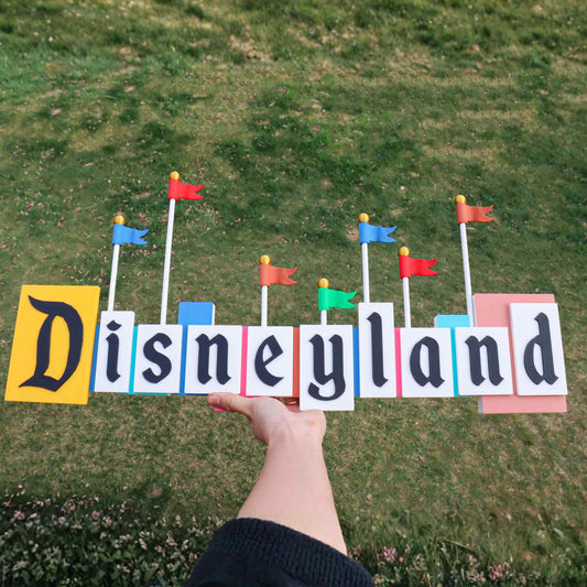 80s Disneyland Sign Replica
