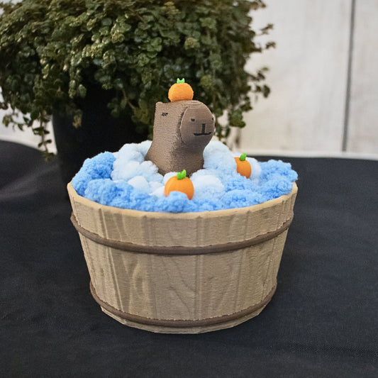 Capybara In Tub Coaster Set