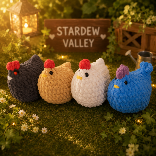 Stardew Valley Chicken Plushie
