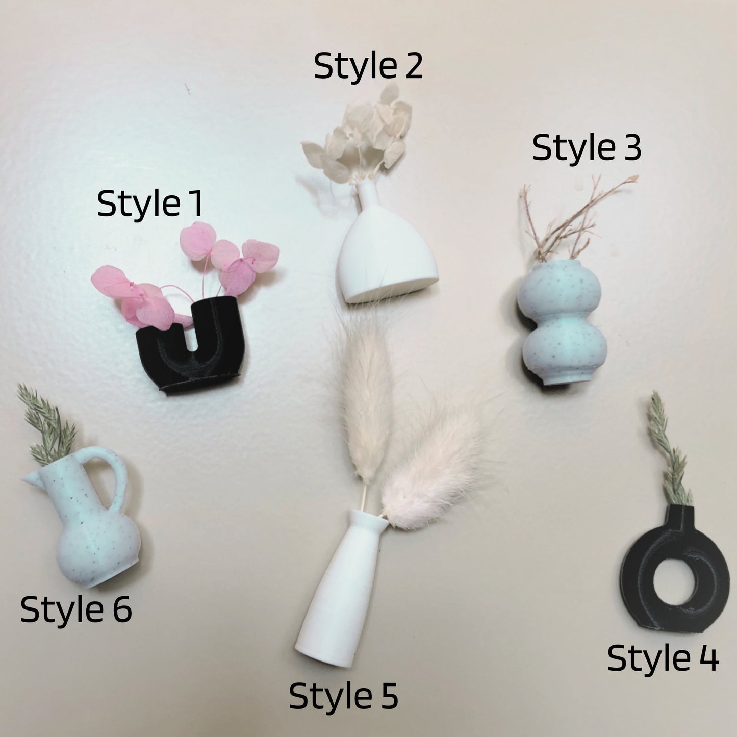 Mini Nordic Inspired Magnetic Vase
