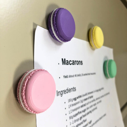 Macaron Fridge Magnet Set
