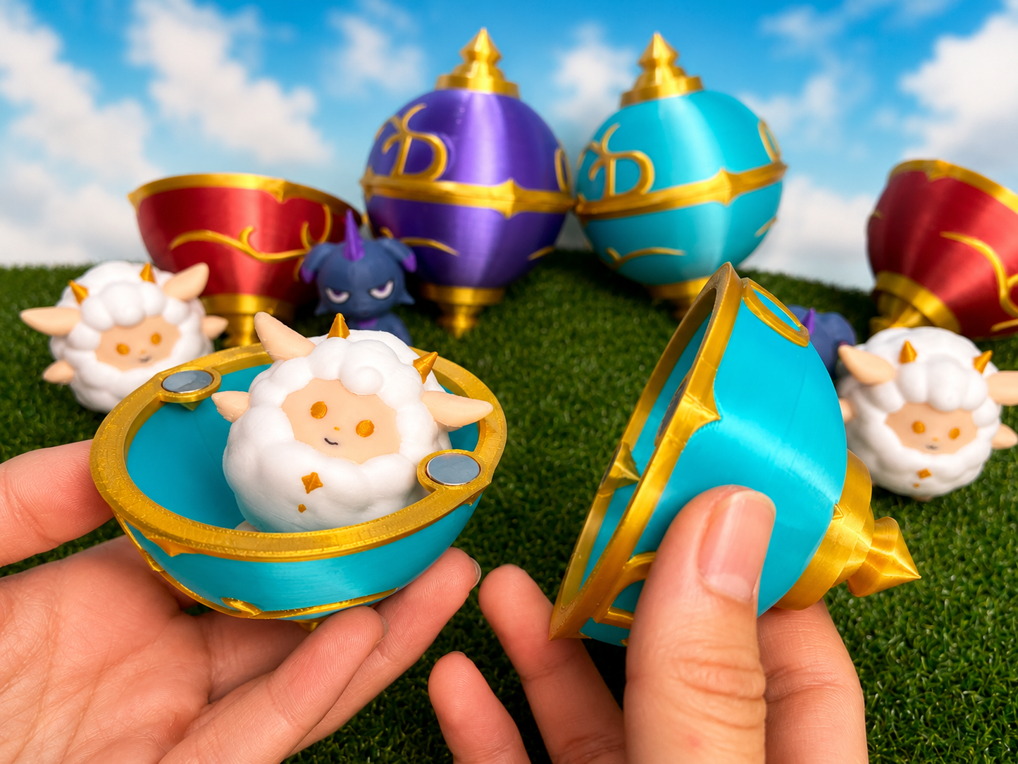 Palworld Palsphere with Pals