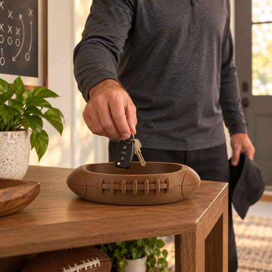 Football Catchall Tray – Organizer for Him