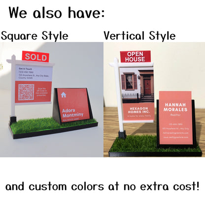 Real Estate Agent Business Card Holder