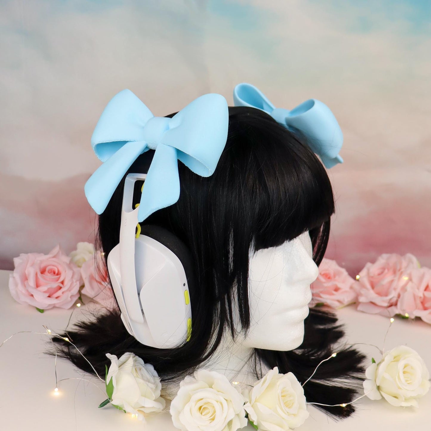 Pair of Bows Headphone Attachment