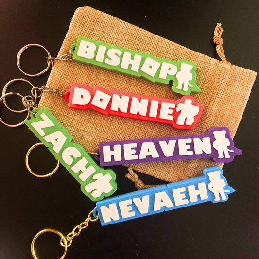 Personalized Roblox Keychain