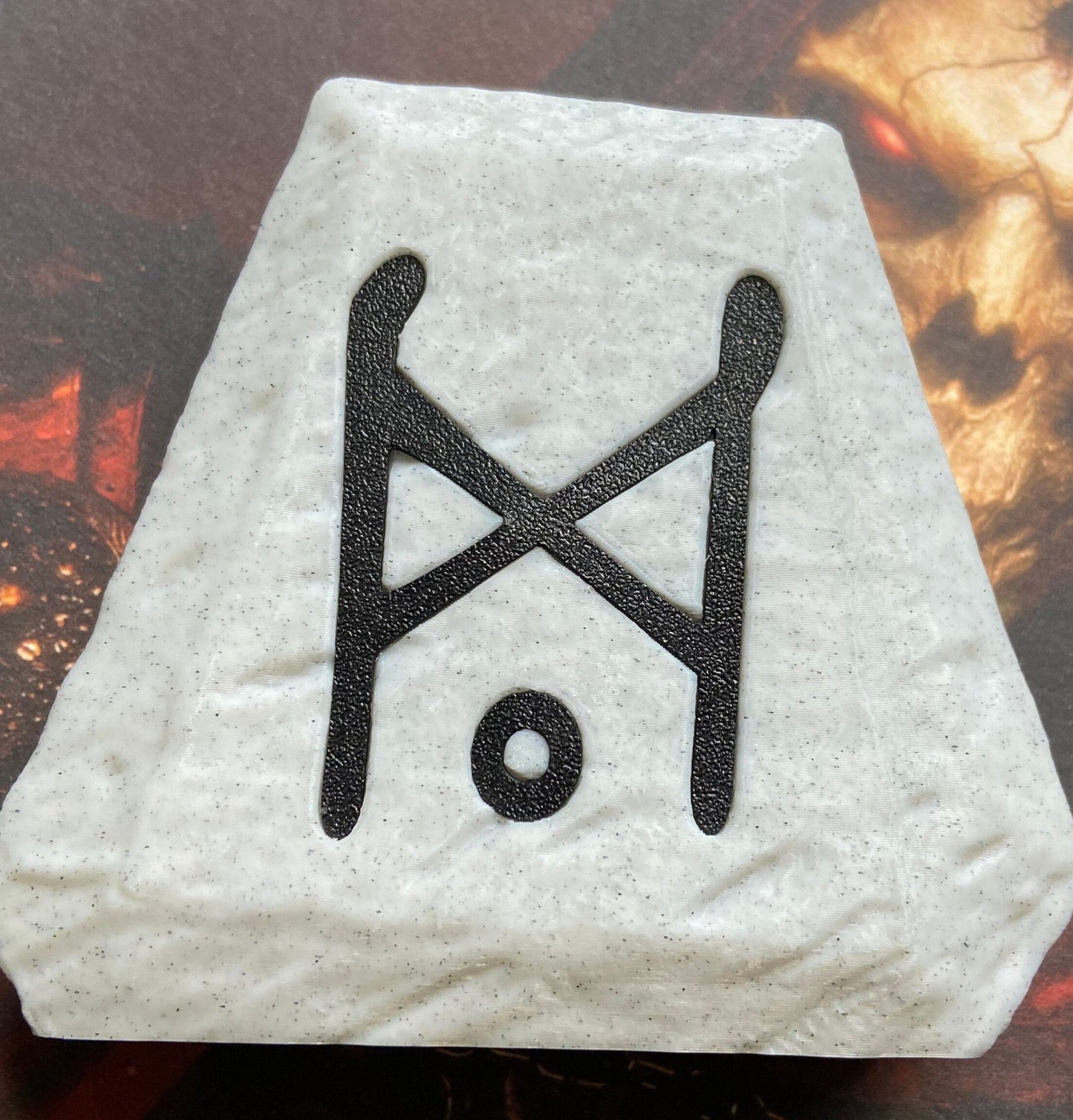 Rune Sculpture Ber Zod Jah