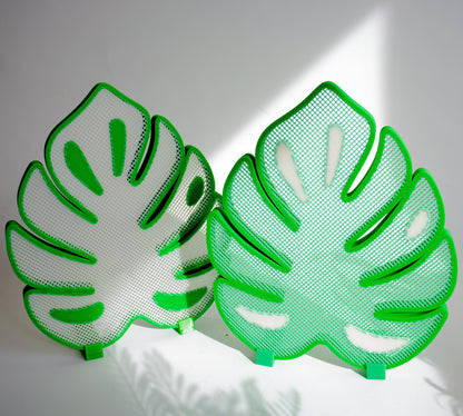 Monstera Leaf Pin Board Display
