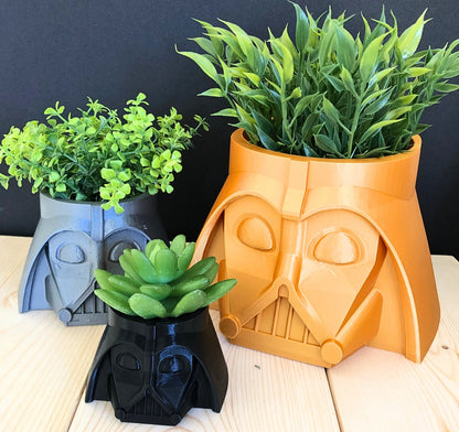 Darth Vader Planter or Pen Holder