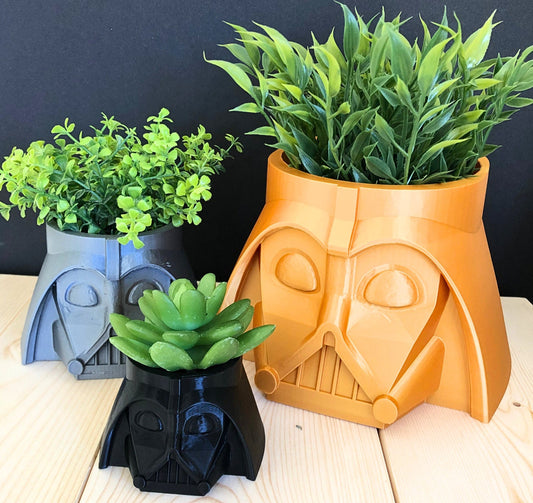 Darth Vader Planter or Pen Holder