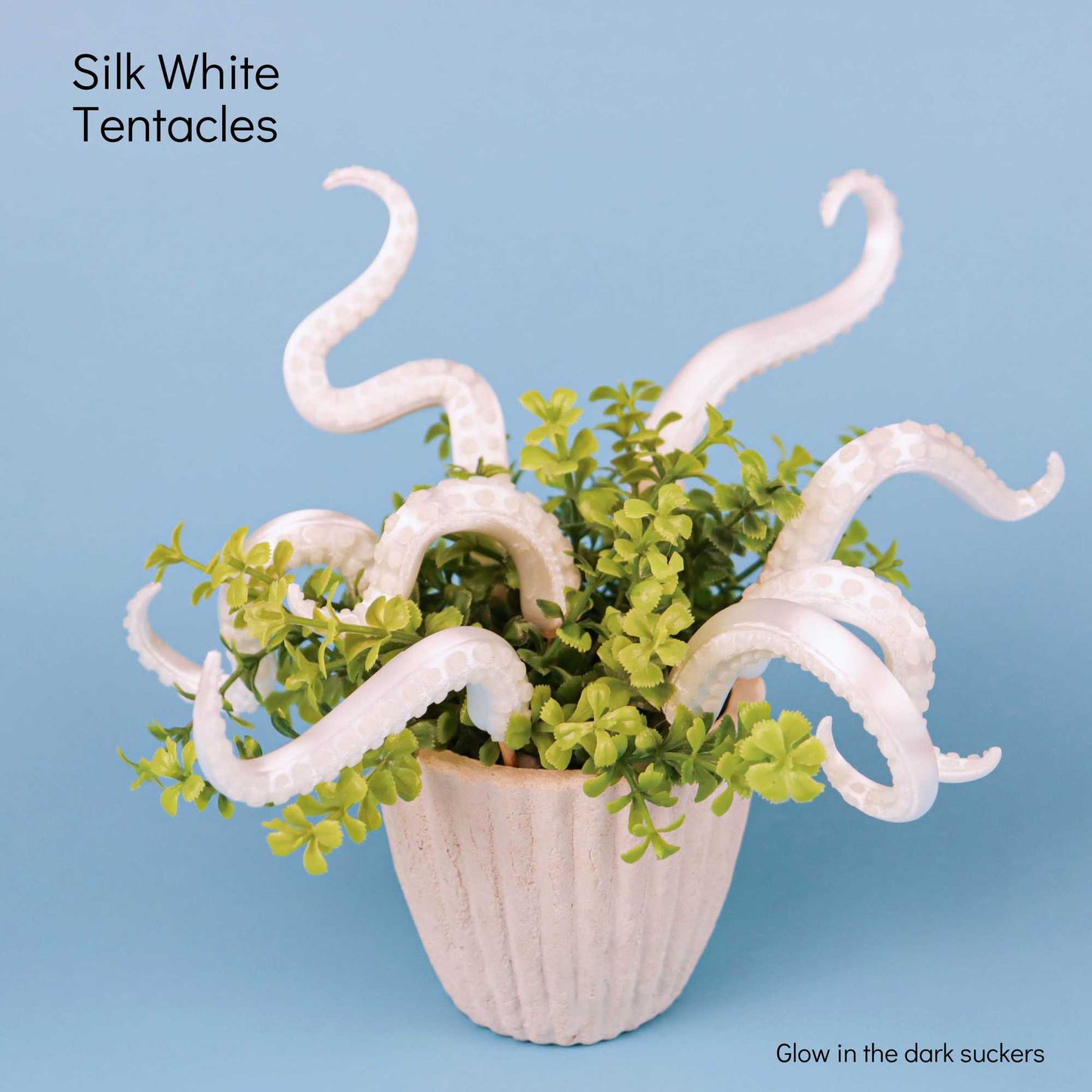 House Plant Accessories Decor - Set of 8 Sea monster Tentacles