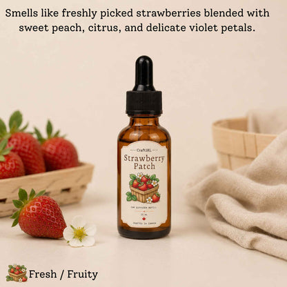 Car Air Freshener Refill, Vent Clip Fragrance Drop Bottle