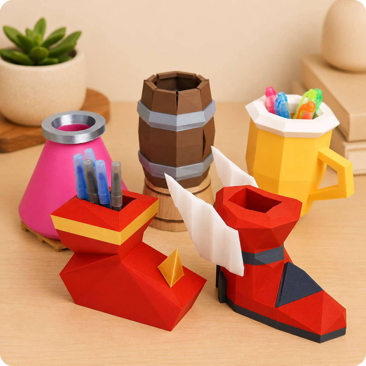 Runescape OSRS Pen Holder Set - 5 Styles