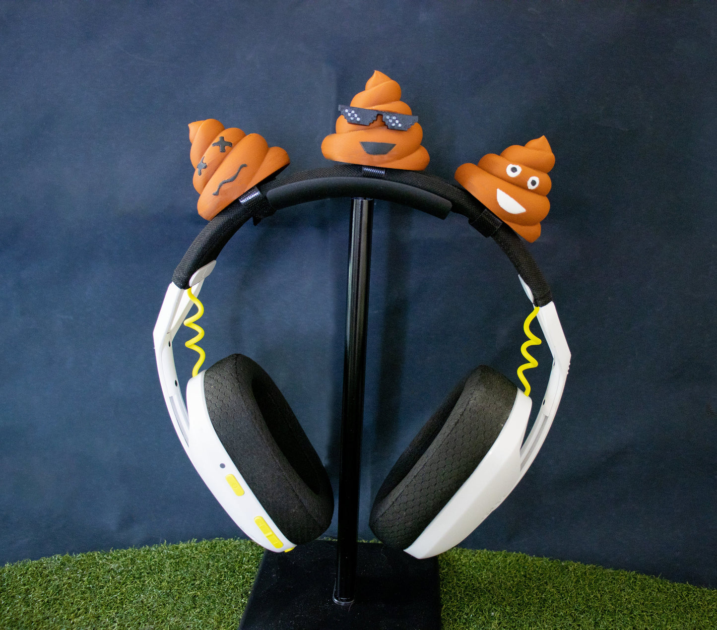 Poop Emojis Headphone Attachment