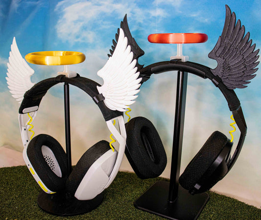 Angel Wings and Halo Headphone Attachment