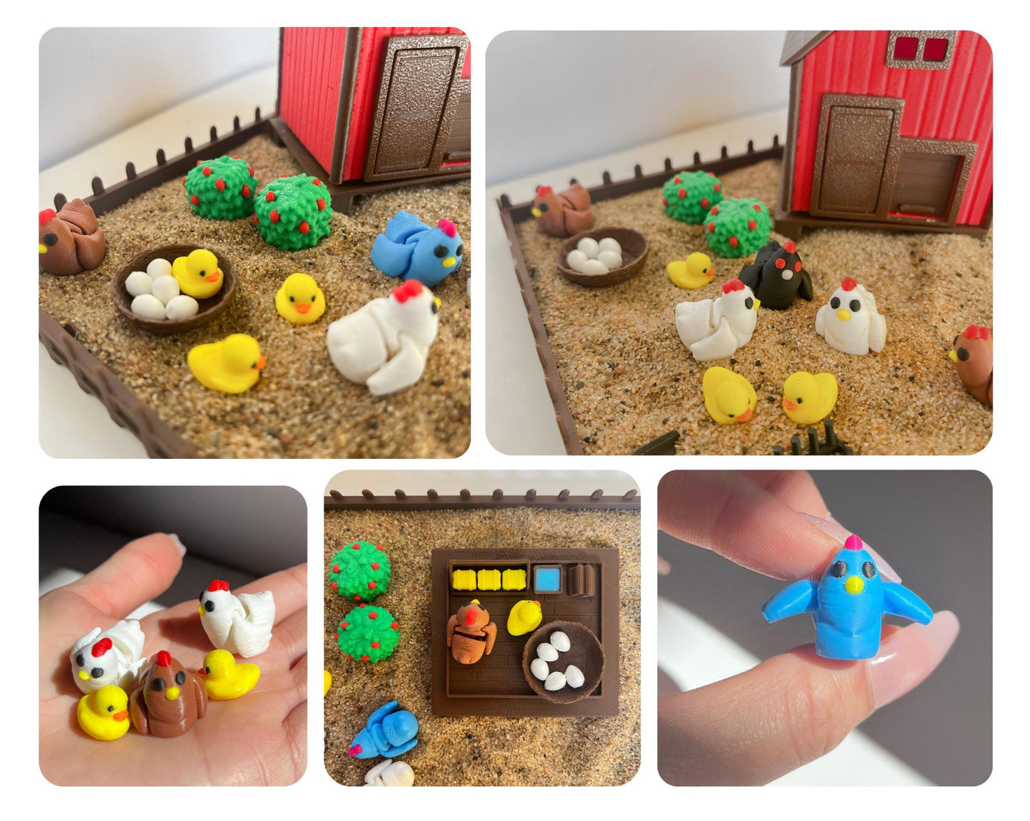 Chicken Coop Zen Garden Kit