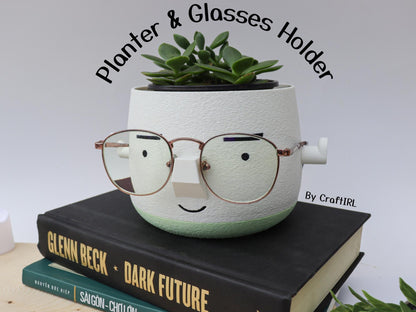 Mr. Square Brow Indoor Planter