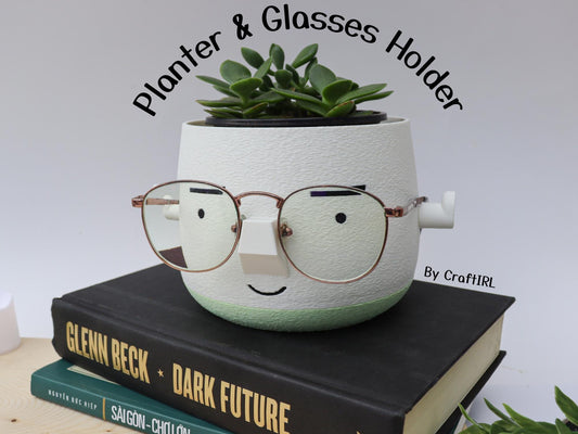 Mr. Square Brow Indoor Planter