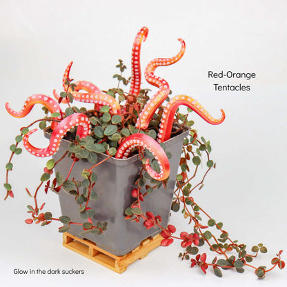 House Plant Accessories Decor - Set of 8 Sea monster Tentacles