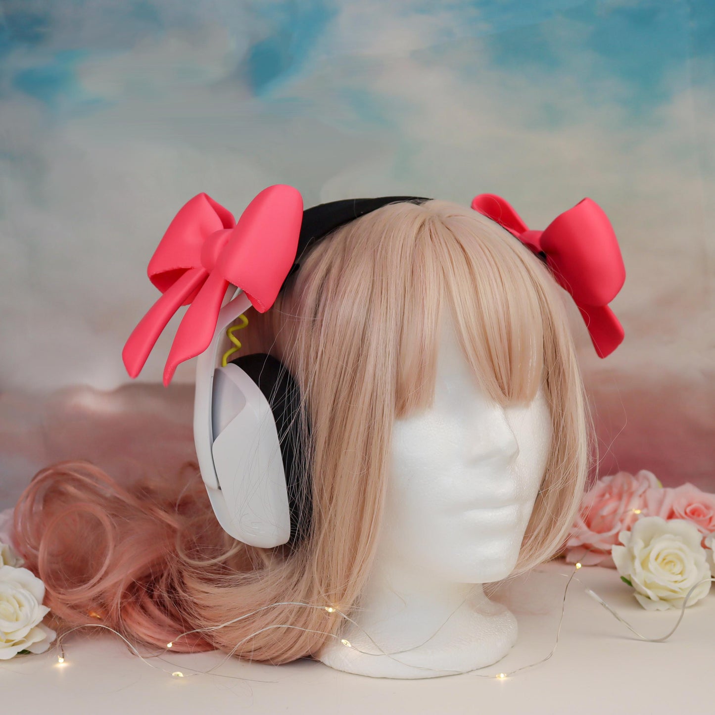 Pair of Bows Headphone Attachment