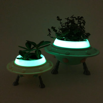 UFO Flying Saucer Hanging Planter