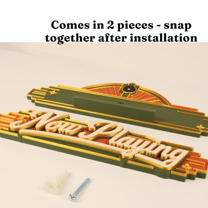 Art Deco Now Playing Vinyl Record Holder