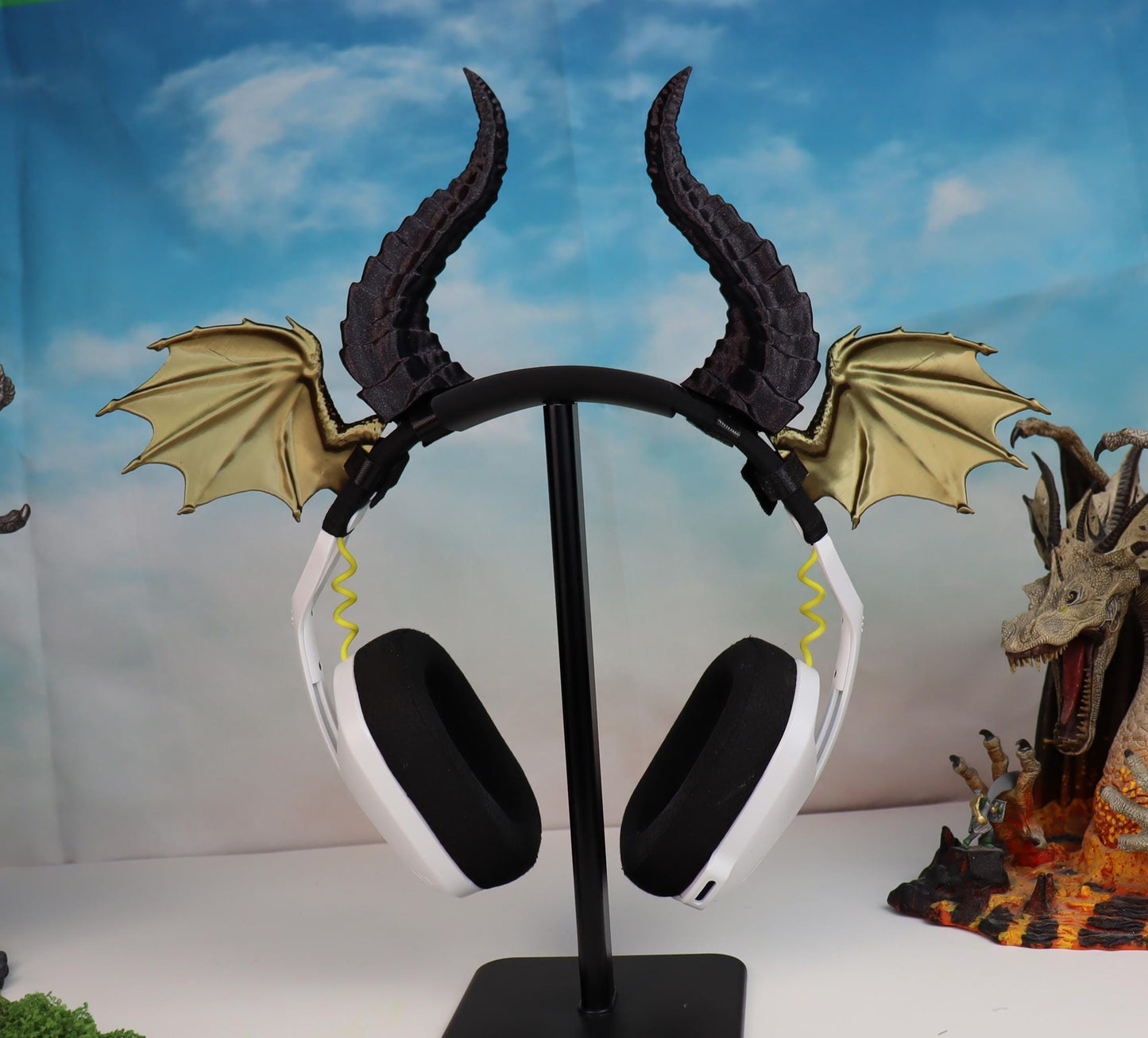 Dragon Wings Headphone Attachment