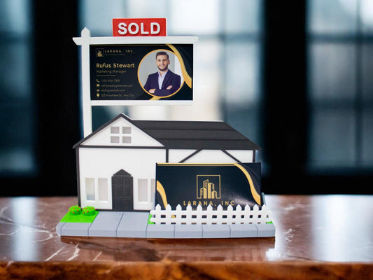 Real Estate Business Card Holder
