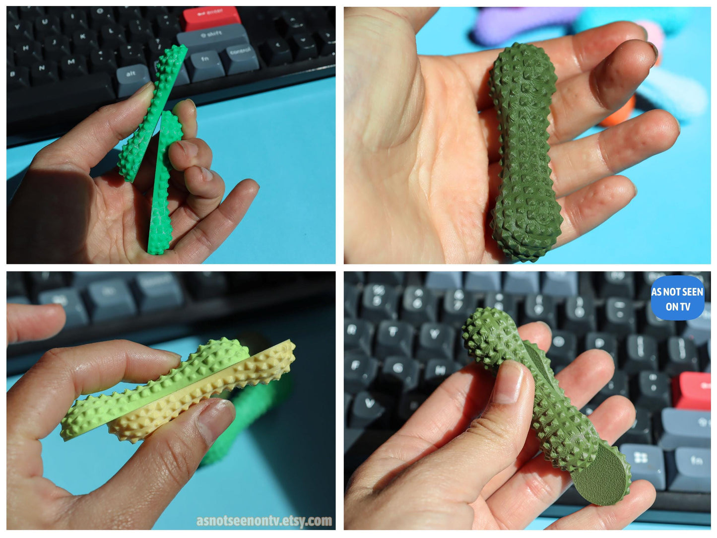 THE CACTUS – Silent Fidget Slider with “Pain Stim” Sensation