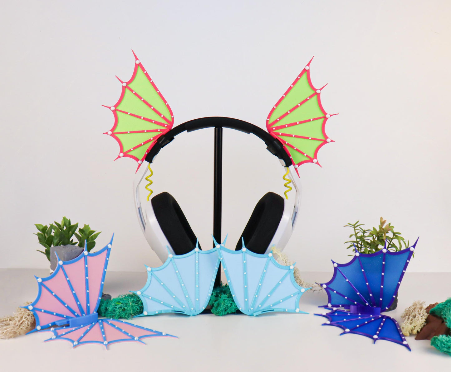 Mermaid Ears Headphone Attachment