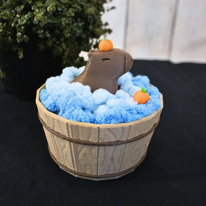 Capybara In Tub Coaster Set