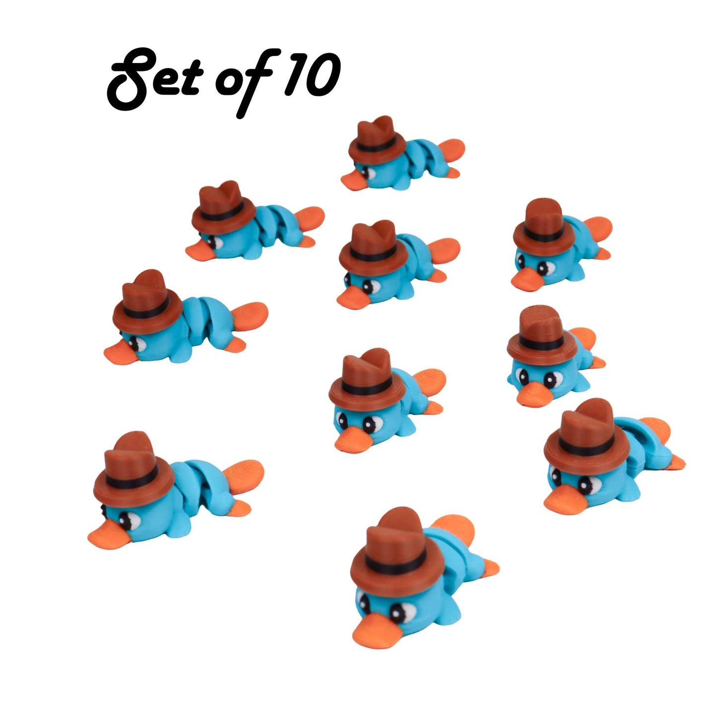 Perry the Platypus Magnet Toy with Magnetic Hat