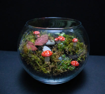 Red Mushroom Plant Stake
