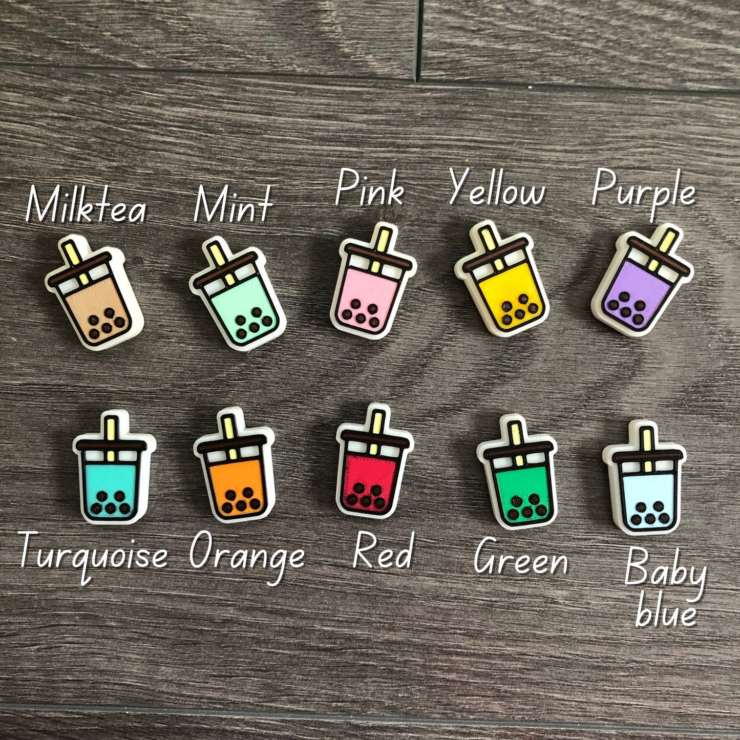 Boba Milktea Magnet Set