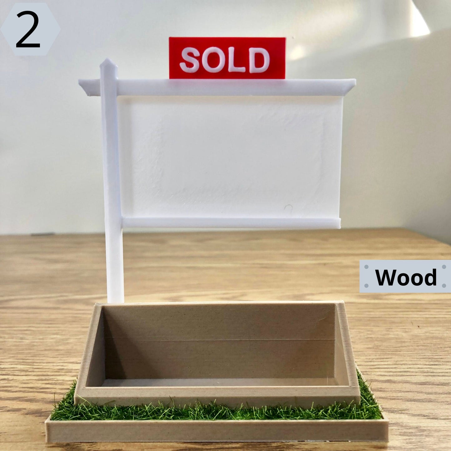 Real Estate Agent Business Card Holder