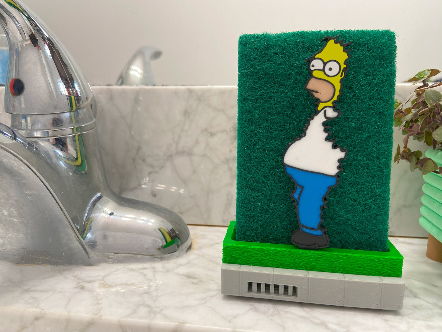 Homer Kitchen Sponge Holder