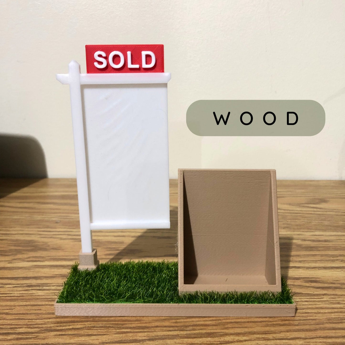 Vertical Realtor Business Card Holder