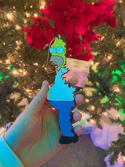 Homer Simpson Christmas Ornament - Bush meme