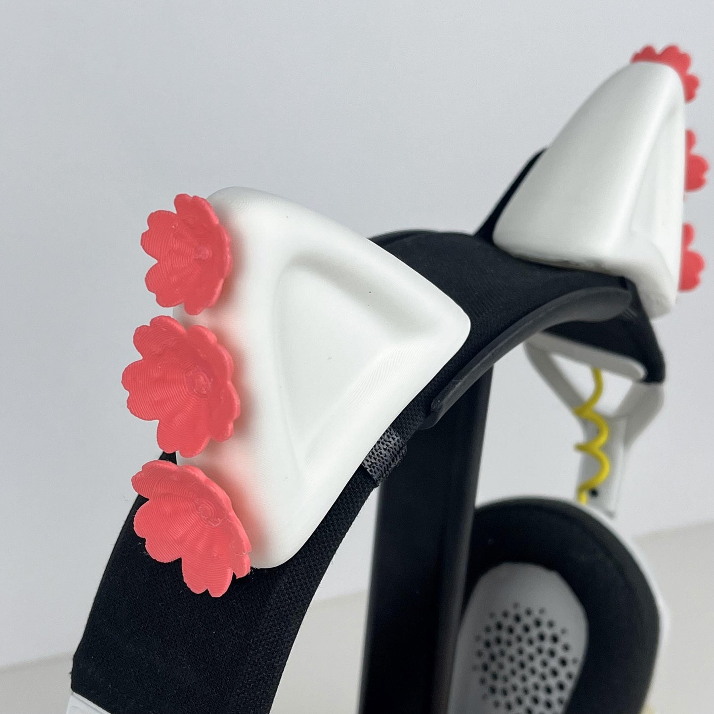 Flower Add-on for Headphone Attachments