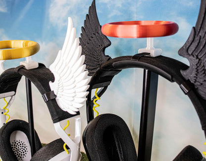 Angel Wings and Halo Headphone Attachment