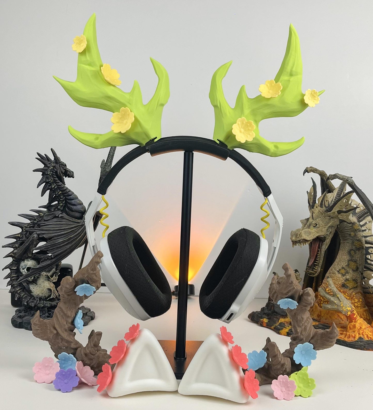 Druid Horns Headphone Attachment