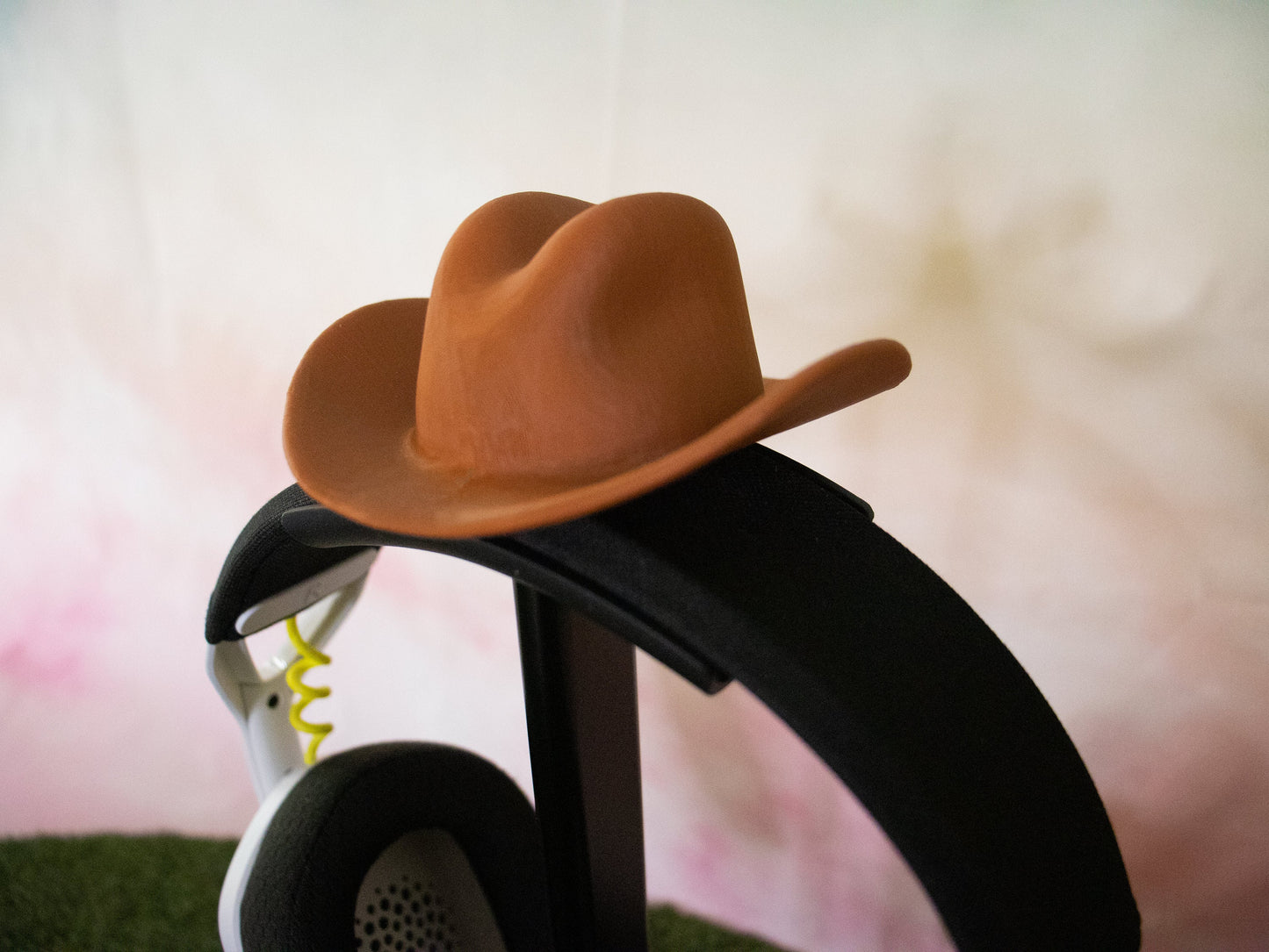 Cowboy Hat Headphone Attachment