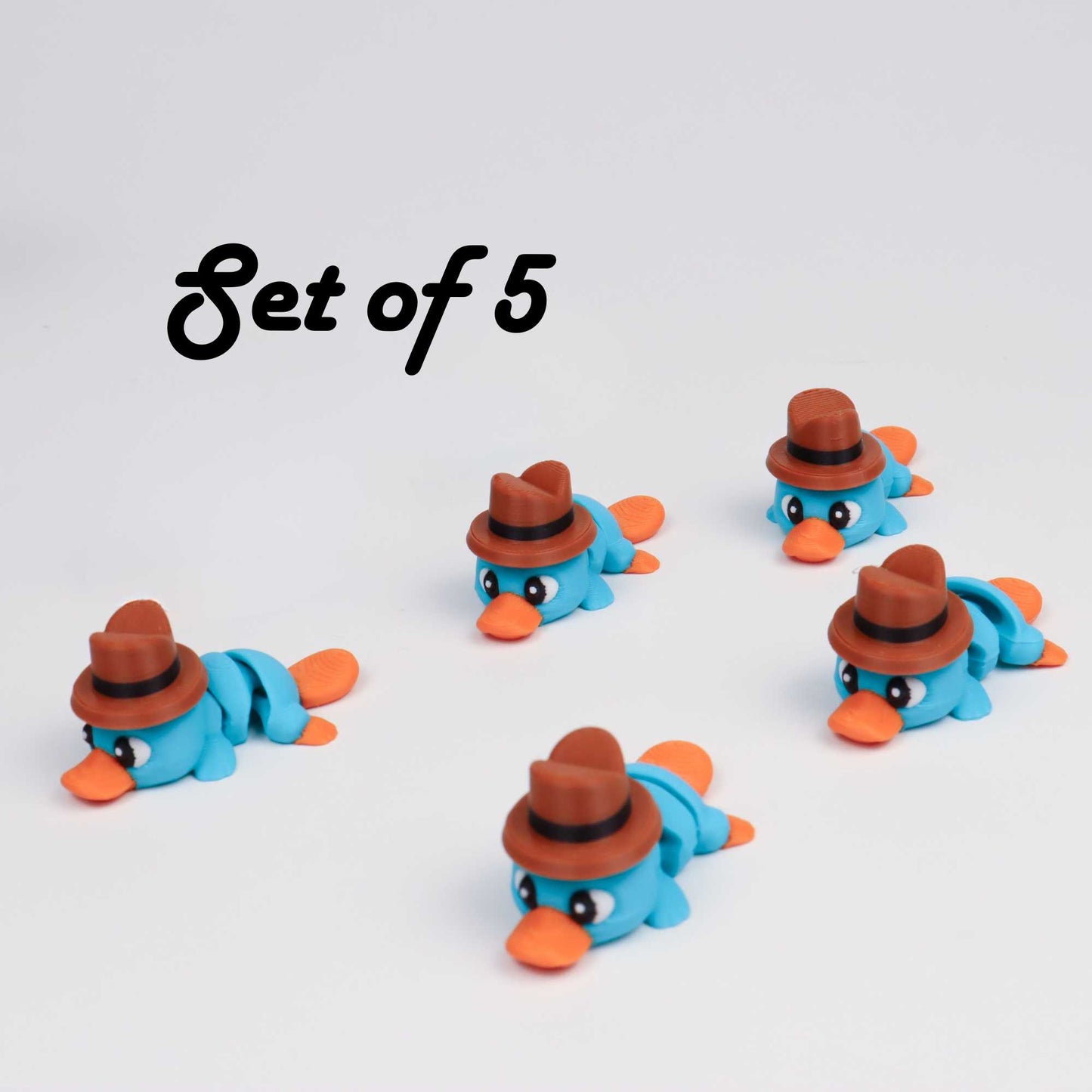 Perry the Platypus Magnet Toy with Magnetic Hat