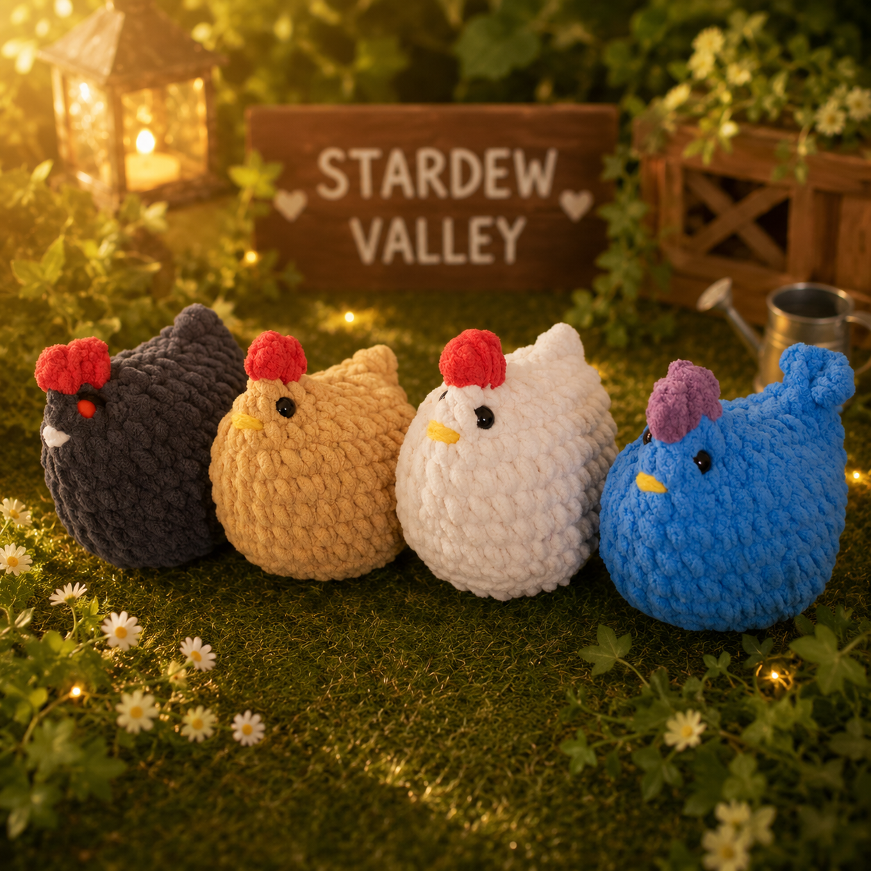 Stardew Valley Chicken Plushie