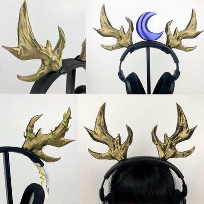 Druid Horns Headphone Attachment