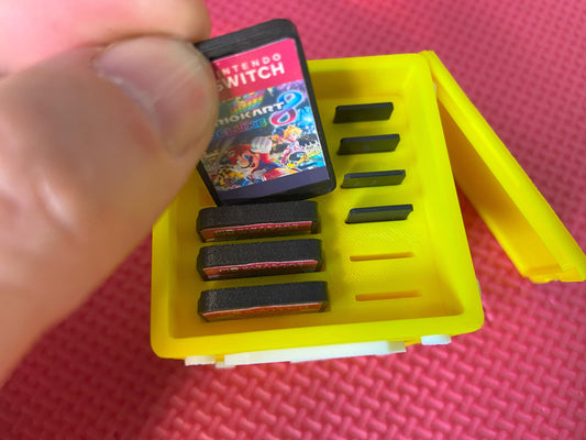 Question Block Switch Storage Cube - Micro SD Card Storage