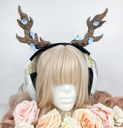 Twisted Tree Horn Headphone Attachment
