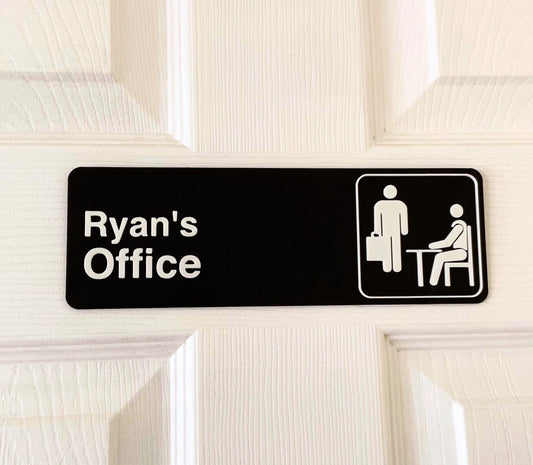 Personalized Door Sign from the show The Office |
