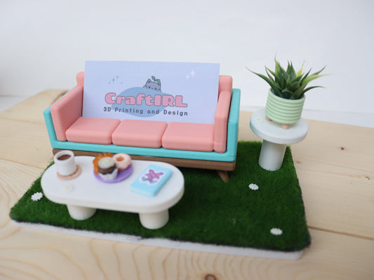 Couch Business Card Holder