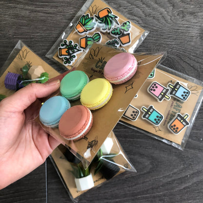 Macaron Fridge Magnet Set